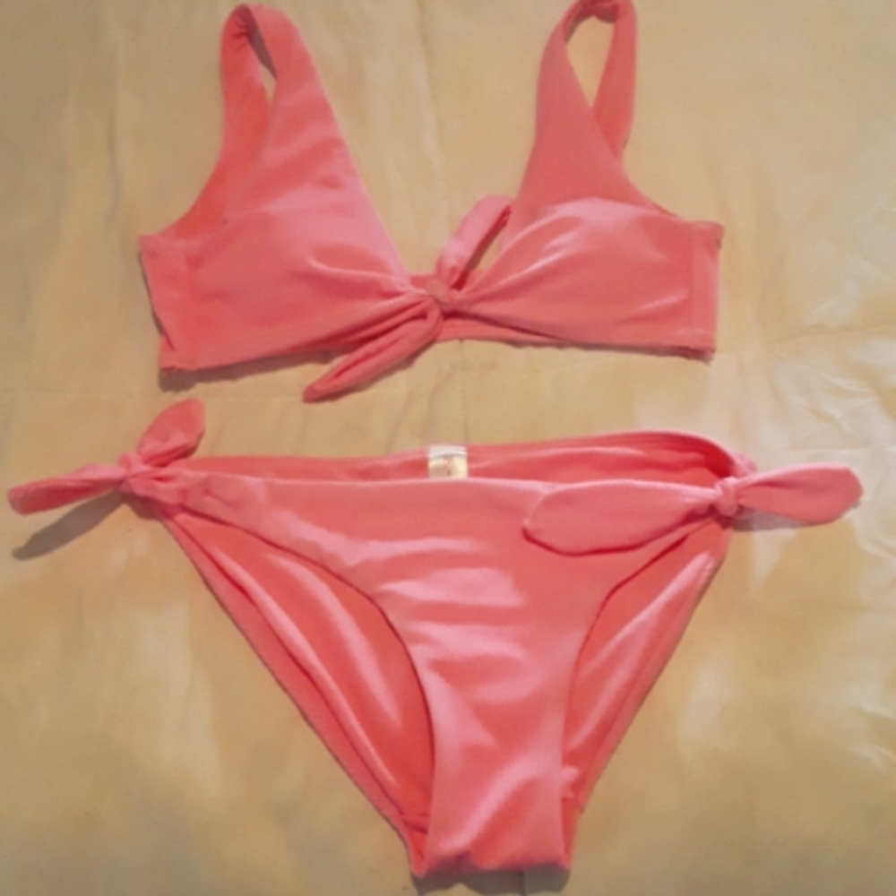 Pink bikini